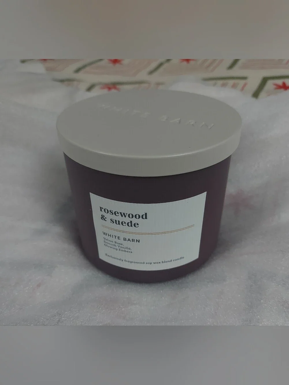Rosewood & Suede Candle By Bath And Body Works